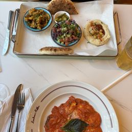 Ravioli and chicken Sharma Ravioli and chicken Sharma