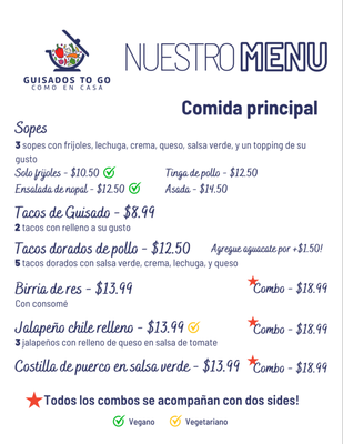 Menu photo 5 Guisados To Go Paso Robles, CA Menu photo 5 Guisados To Go Paso Robles, CA