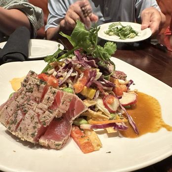 Firebirds Wood Fired Grill - Seared Ahi Tuna* - Wine Bars Near Me - Gaithersburg, Maryland Firebirds Wood Fired Grill - Seared Ahi Tuna* - Wine Bars Near Me - Gaithersburg, Maryland