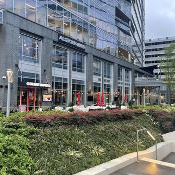 Culinary Dropout - Entrance with plenty of outdoor seating - New American Near Me - Charlotte, North Carolina