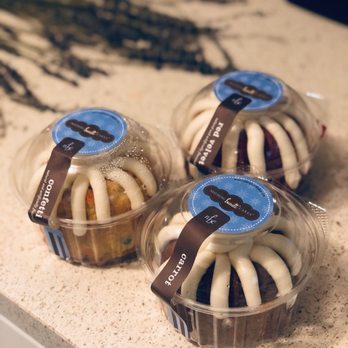 Nothing Bundt Cakes - three bundt cakes on a counter - Bakeries Near Me - Canton, Michigan