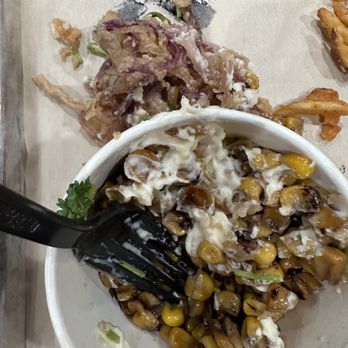 Smoke & Fire Social Eatery - Corn - just tasted like oil - Barbeque Near Me - Pomona, California