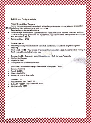 Menu photo 1 Jessie's Country Cooking Houston, TX Menu photo 1 Jessie's Country Cooking Houston, TX