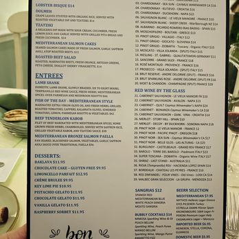 Mediterrano - Menu - Mediterranean Near Me - Naples, Florida Mediterrano - Menu - Mediterranean Near Me - Naples, Florida