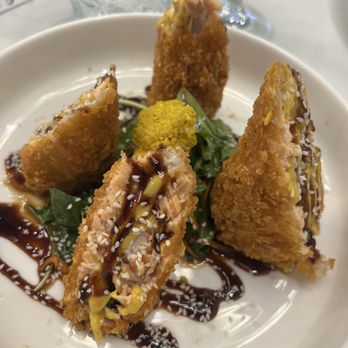 The Bloom Lounge - Salmon Rolls. Really good! - Breakfast & Brunch Near Me - Plano, Texas