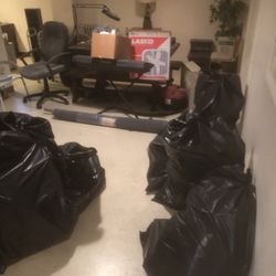 Anytime Junk Removal - More of a basement