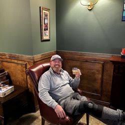 Penny Lane L18 - Comfortable chair, good bourbon, lots of friends you haven't met yet!