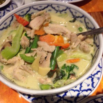 President Thai - The green curry chicken. - Thai Near Me - Pasadena, California President Thai - The green curry chicken. - Thai Near Me - Pasadena, California