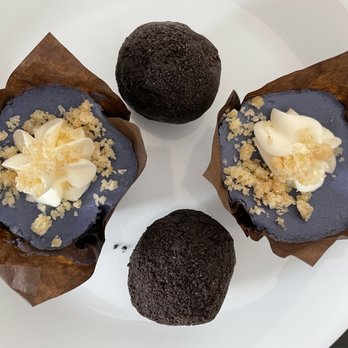 Cafe 86 - Ube crack cheesecake Ube truffles (Balls) - Desserts Near Me - Union City, California Cafe 86 - Ube crack cheesecake Ube truffles (Balls) - Desserts Near Me - Union City, California