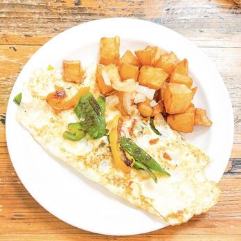 Sunrise Breakfast Shoppe - Rainbow Pepper Omelette - Breakfast & Brunch Near Me - Chesapeake, Virginia Sunrise Breakfast Shoppe - Rainbow Pepper Omelette - Breakfast & Brunch Near Me - Chesapeake, Virginia