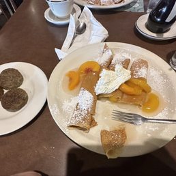 Georgia Peach Crepes
