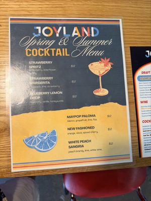 Menu photo 2 Joyland Birmingham, AL