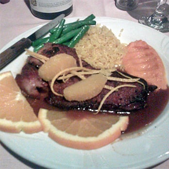 La Vie - roasted duckling with marnier orange sauce - French Near Me - Rosemead, California La Vie - roasted duckling with marnier orange sauce - French Near Me - Rosemead, California