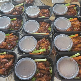 TashAnn's Kitchen - Asia sweet chili Wings bake beans - Caterers Near Me