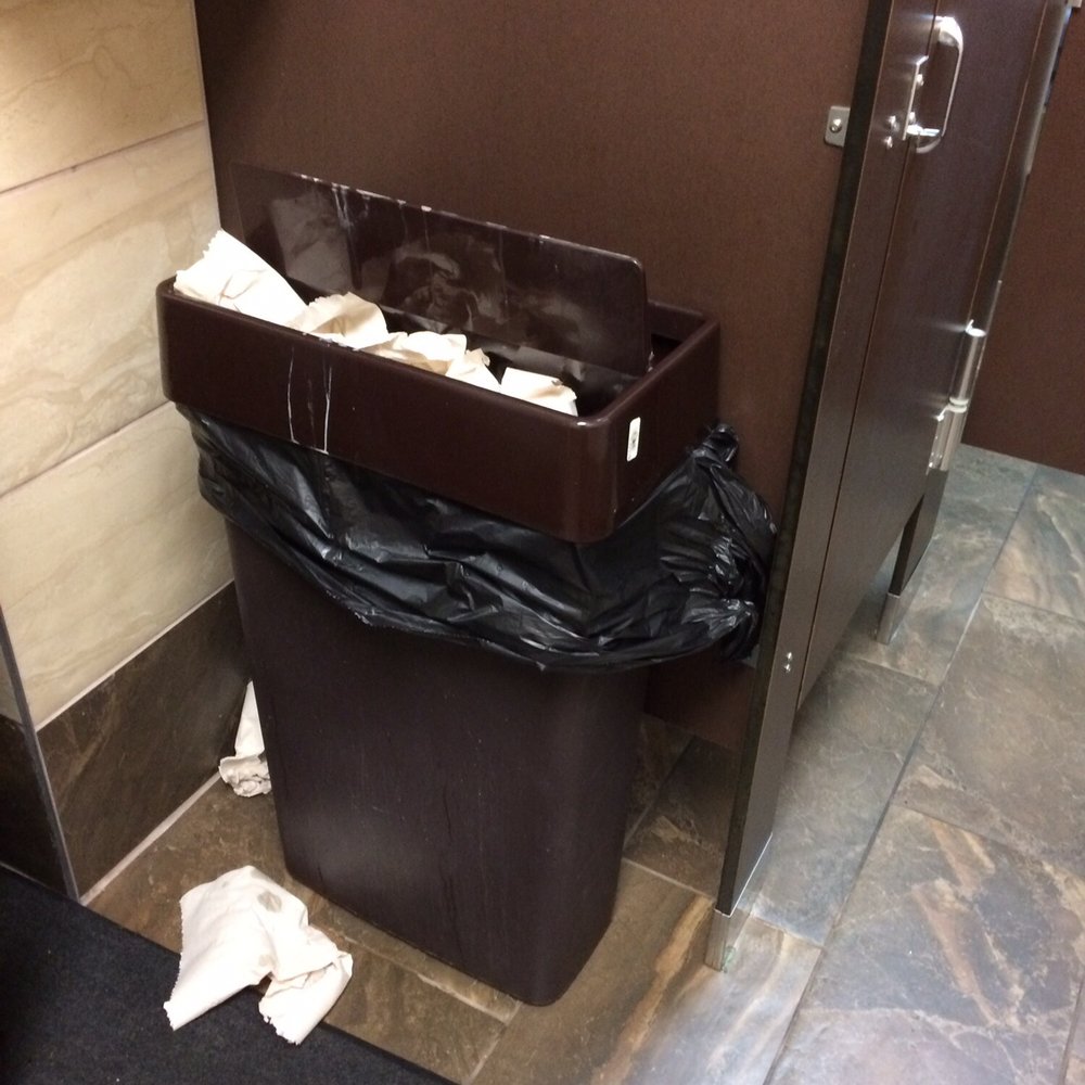 McAlister's Deli - No room in the trash can. No worries!! Just throw it on the floor. :\ - Delis Near Me - Arlington, Texas McAlister's Deli - No room in the trash can. No worries!! Just throw it on the floor. :\ - Delis Near Me - Arlington, Texas