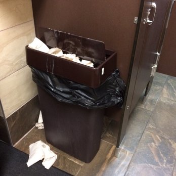 McAlister's Deli - No room in the trash can. No worries!! Just throw it on the floor. :\ - Delis Near Me - Arlington, Texas McAlister's Deli - No room in the trash can. No worries!! Just throw it on the floor. :\ - Delis Near Me - Arlington, Texas