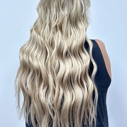 Bohemian Hair Garden - 24inch Weft Extensions, Reverse Balayage!