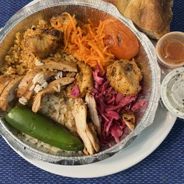 Chicken Adana and Chicken Shish Combo Chicken Adana and Chicken Shish Combo