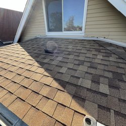 On It Roofing & Tuckpointing - And this is the after. New shingle roof.
