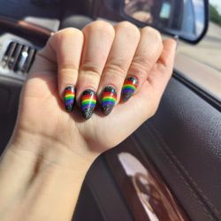 Glossy Nails Spa - This is the set that I got at glossy!