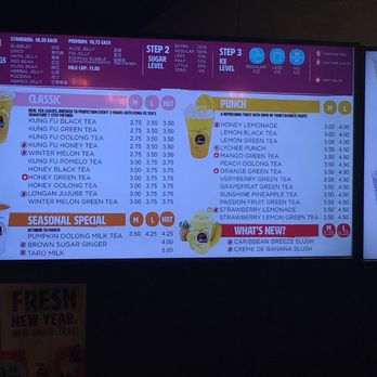 Kung Fu Tea - Bubble Tea Near Me - Arlington, Virginia Kung Fu Tea - Bubble Tea Near Me - Arlington, Virginia