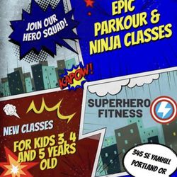 Superhero Fitness - Class poster