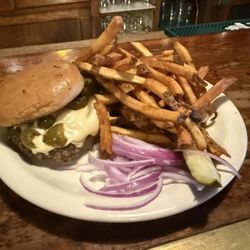 Cheeseburger with Fries