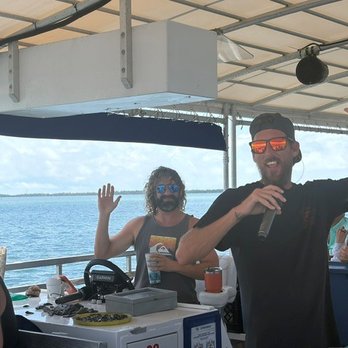Hubbard's Marina - Captain Zip and Captain Colin from Hubbard 's Marina - Boating Near Me - Madeira Beach, Florida