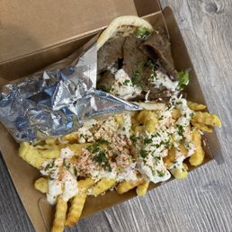 #1 Gyro & Greek Fries