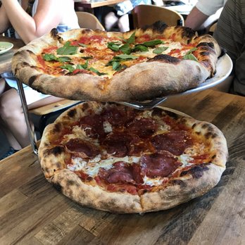 The Brewer's Fork - The Marge (top) and the Killa B (bottom) - Pizza Near Me - Boston, Massachusetts The Brewer's Fork - The Marge (top) and the Killa B (bottom) - Pizza Near Me - Boston, Massachusetts