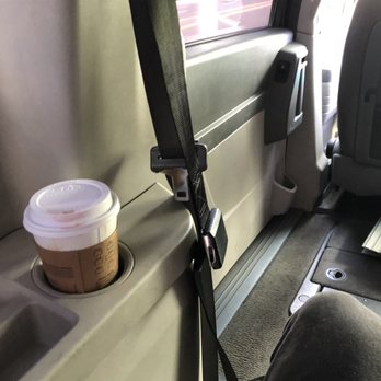 Shalom Express Limousine - Not clean. Someone's coffee cup was in back seat. - Airport Shuttles Near Me Shalom Express Limousine - Not clean. Someone's coffee cup was in back seat. - Airport Shuttles Near Me