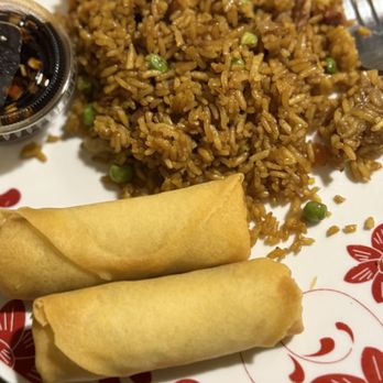Bamboo House - Pork fried rice and spring rolls - Chinese Near Me - Indianapolis, Indiana Bamboo House - Pork fried rice and spring rolls - Chinese Near Me - Indianapolis, Indiana