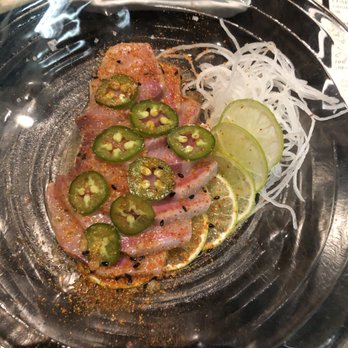 Sudachi - Spicy combatchi - eat the limes slices w the fish - Sushi Bars Near Me - WIlson, Wyoming