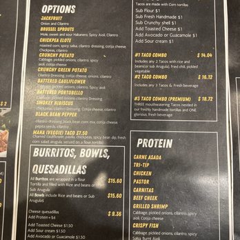 Str8 Up Tacos - Menu - Mexican Near Me - Lakewood, California