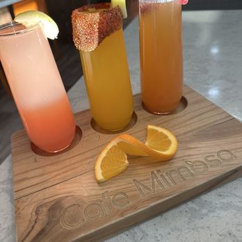 Cafe Mimosa - Mimosa flight - Breakfast & Brunch Near Me - Santa Rosa, California