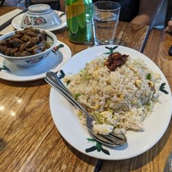 Old Town Hong Kong Barangaroo - duck tongue and salty fish and chicken fried rice