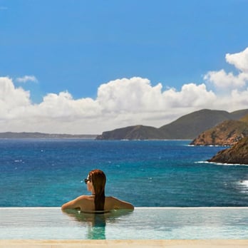 Aquatic Technology Pool & Spa - Caribbean tile infinity edge pool - Architects Near Me Aquatic Technology Pool & Spa - Caribbean tile infinity edge pool - Architects Near Me