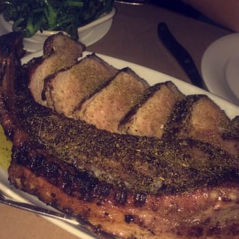 Chi Spacca - The Tomahawk Pork Chop that tipped over the Flintstones' car - Italian Near Me - Los Angeles, California Chi Spacca - The Tomahawk Pork Chop that tipped over the Flintstones' car - Italian Near Me - Los Angeles, California