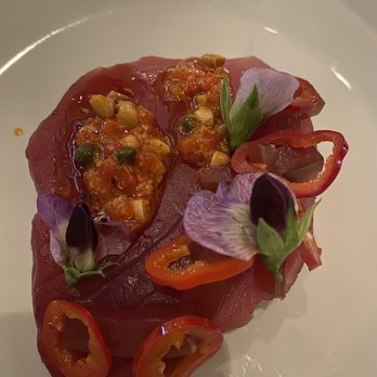 PRESS - Ahi tuna very light and tender - Bars Near Me - St. Helena, California PRESS - Ahi tuna very light and tender - Bars Near Me - St. Helena, California