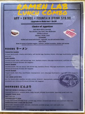 Menu photo 8 Ramen Lab Eatery-Delray Beach Delray Beach, FL