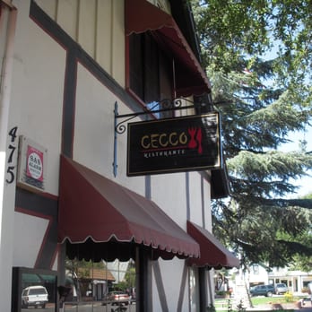 Cecco Ristorante - Street view look for this sign and you've found them - Italian Near Me - Solvang, California