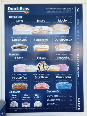Menu photo 2 Dutch Bros Coffee Carson City, NV Menu photo 2 Dutch Bros Coffee Carson City, NV