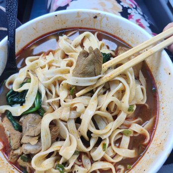 Noodle St - Chicken flat noodle soup - Noodles Near Me - Fullerton, California Noodle St - Chicken flat noodle soup - Noodles Near Me - Fullerton, California