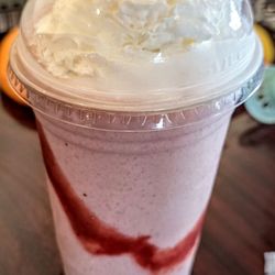Jackson's Corner Cafe - Strawberry Smoothie at Jackson's Corner Coffee Roastery and Cafe