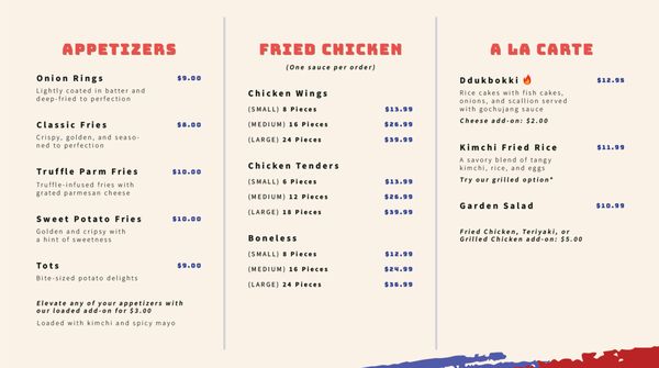 Menu photo 5 Fevy's Chicken Elmhurst, NY