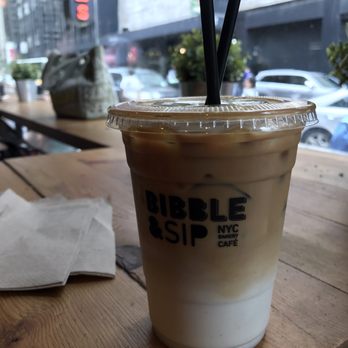 Bibble & Sip - Lavender latte - Coffee & Tea Near Me - New York, New York Bibble & Sip - Lavender latte - Coffee & Tea Near Me - New York, New York