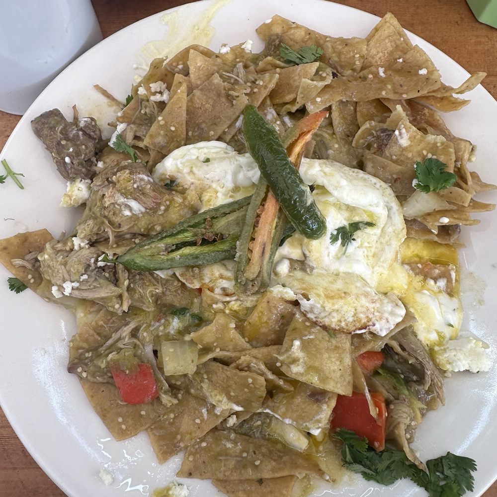 Shorehouse Kitchen - Pork carnitas chilaquiles - Coffee & Tea Near Me - La Jolla, California Shorehouse Kitchen - Pork carnitas chilaquiles - Coffee & Tea Near Me - La Jolla, California