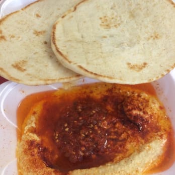 Adel's Gyros - Spicy hummus w/pita. - Greek Near Me - Carmel, Indiana Adel's Gyros - Spicy hummus w/pita. - Greek Near Me - Carmel, Indiana