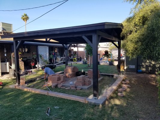 Patio Renovations & Custom Gazebo's - Arizona is known for our beautiful weather, sunrise's & sunset's. By creating an out-door living space it allows you to enjoy all that Arizona has to offer right from the patio of your home. Covered Patio's provide the extra entertainment space needed for an out-door kitchen , and provides extra shade for your home.  Whether you are looking for partial coverage, full coverage, enclosed or a sun room there are many designs to choose from.