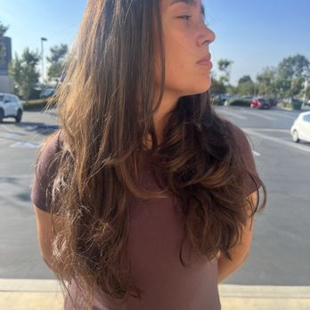 Designs Hair & Nails - Long layers - Hair Salons Near Me - Lake Forest, California Designs Hair & Nails - Long layers - Hair Salons Near Me - Lake Forest, California